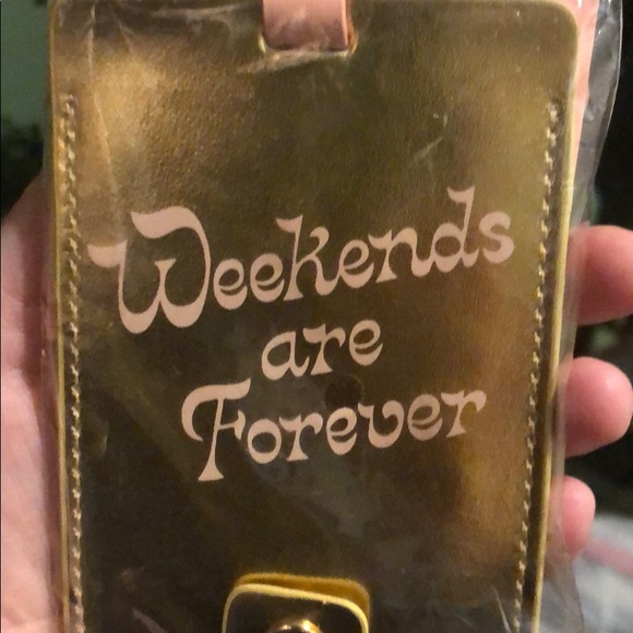 Ban.do Weekends Are Forever Luggage Tag - Picture 6 of 6